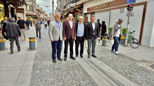Emniyet Müdürümüz Sayın Maksut Yüksek ile Bedesten Esnaf Ziyareti 4