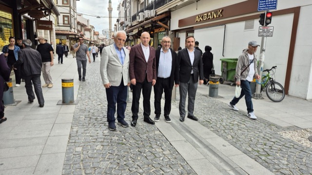 Emniyet Müdürümüz Sayın Maksut Yüksek ile Bedesten Esnaf Ziyareti 7