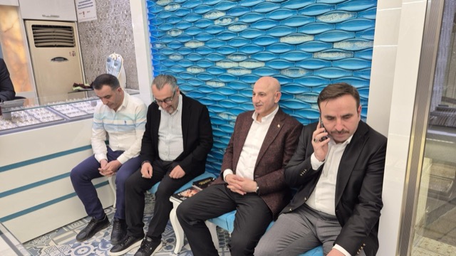 Emniyet Müdürümüz Sayın Maksut Yüksek ile Bedesten Esnaf Ziyareti 8