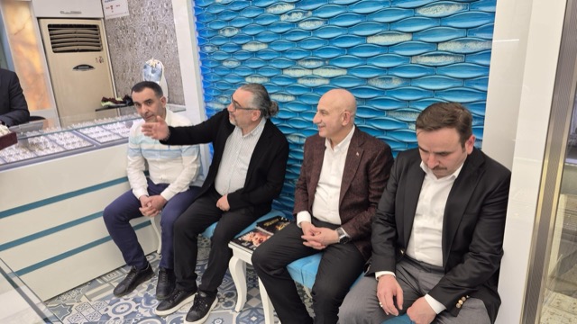 Emniyet Müdürümüz Sayın Maksut Yüksek ile Bedesten Esnaf Ziyareti 1
