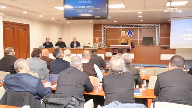 KTO 20. Meslek Komitesi İstişare Toplantısı 2