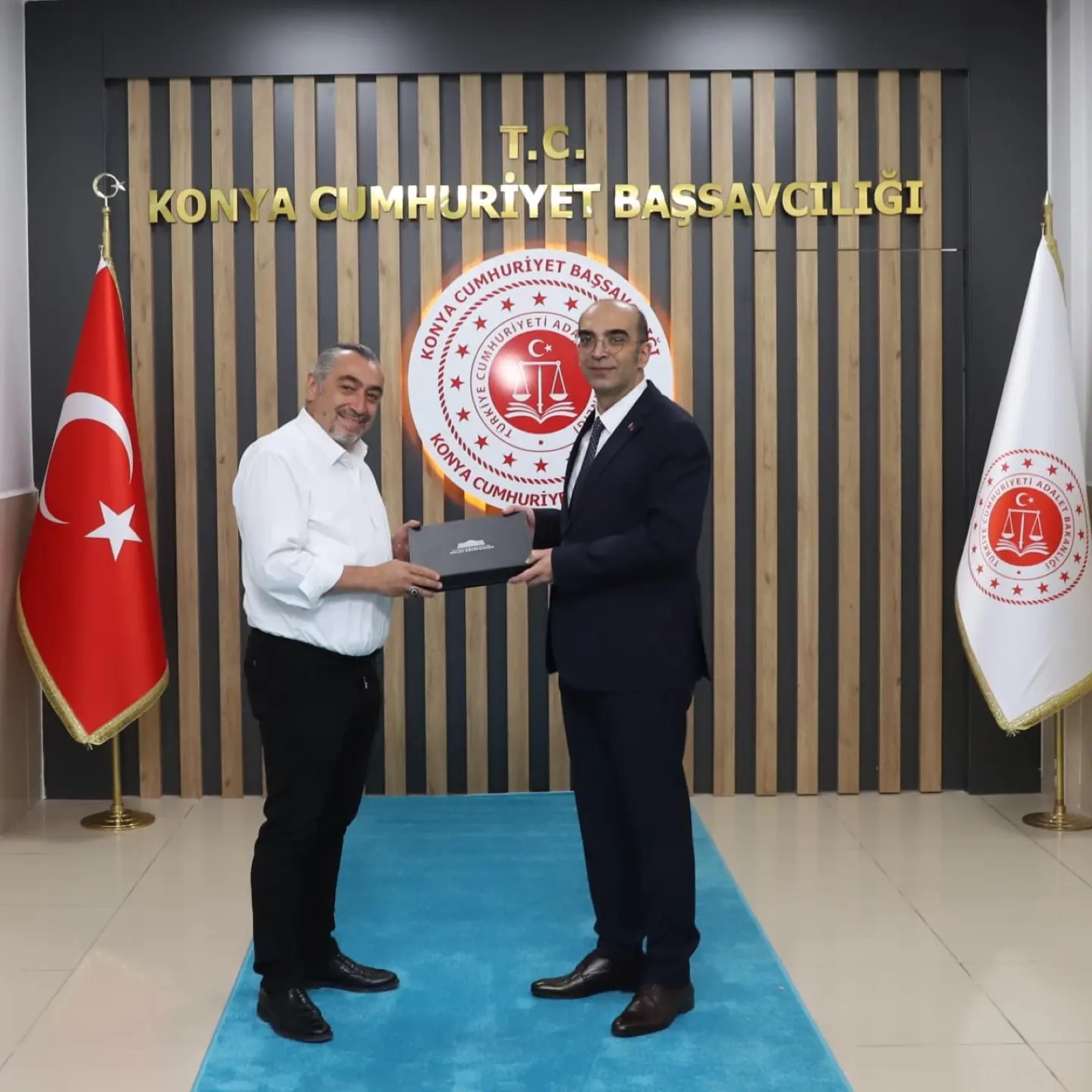 Cumhuriyet Başsavcısı Mehmet Uzun'a hoş geldiniz ziyareti