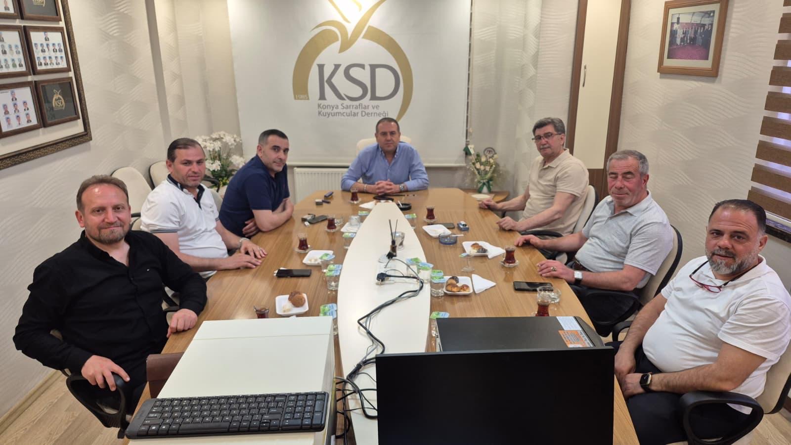 Temsilciler grubumuzla istişare toplantısı yaptık